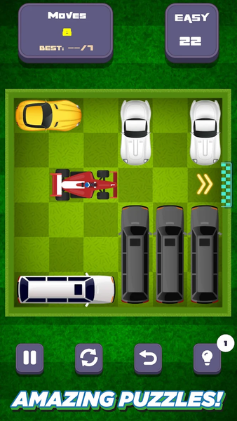 Unblock Cars : Parking Puzzle - Gameplay image of android game