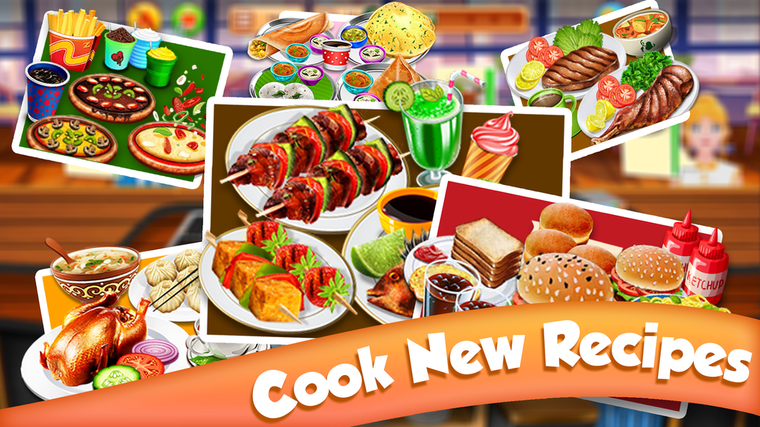Cooking Rush: Restaurant Chef - عکس بازی موبایلی اندروید