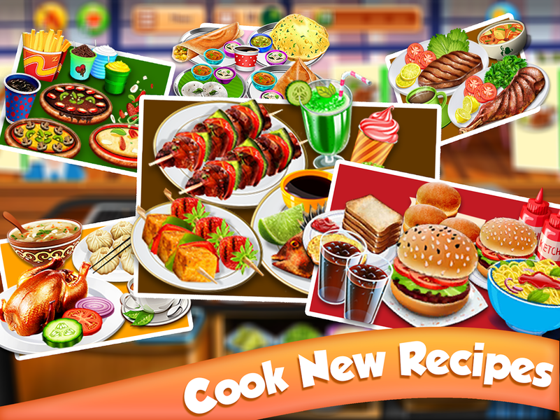 Cooking Rush: Restaurant Chef - عکس بازی موبایلی اندروید