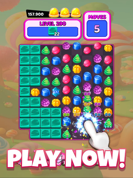 Colorful Gummy Blast - عکس بازی موبایلی اندروید