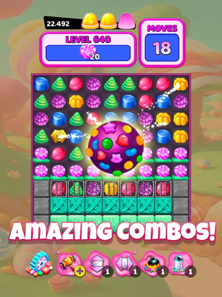 Colorful Gummy Blast - عکس بازی موبایلی اندروید