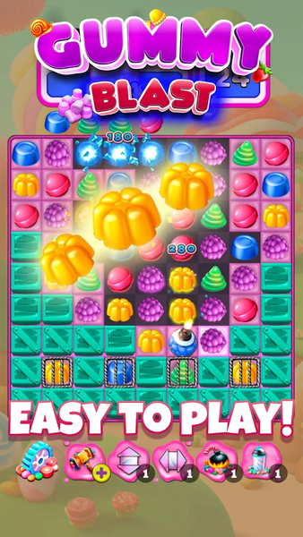 Colorful Gummy Blast - عکس بازی موبایلی اندروید