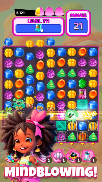 Colorful Gummy Blast - عکس بازی موبایلی اندروید