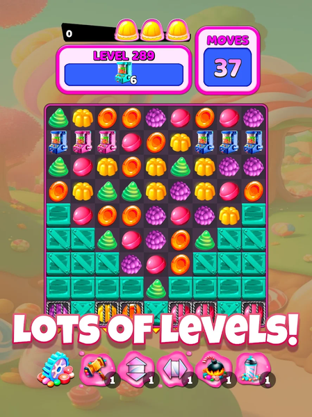 Colorful Gummy Blast - عکس بازی موبایلی اندروید