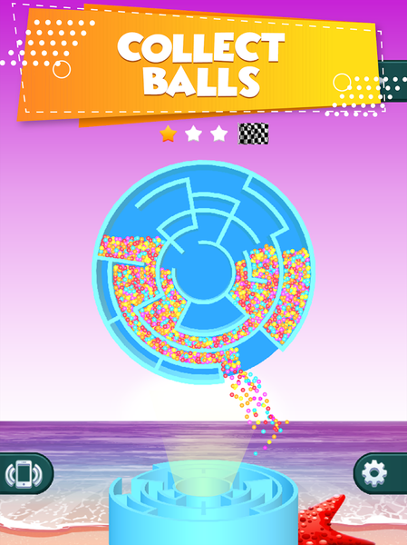 Ball Maze Escape ۳D - عکس بازی موبایلی اندروید