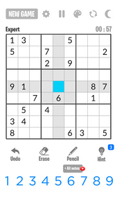 Sudoku 2023 - Gameplay image of android game