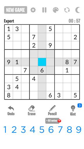 Sudoku 2024 - Gameplay image of android game
