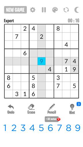 Sudoku 2024 - Gameplay image of android game