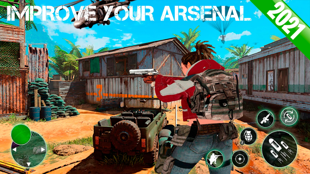 Gun War Survival TPS - Image screenshot of android app
