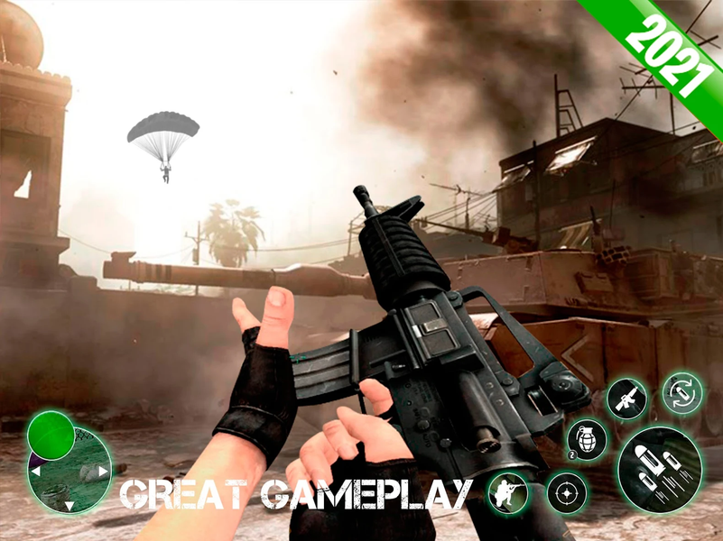Gun War Survival TPS - Image screenshot of android app