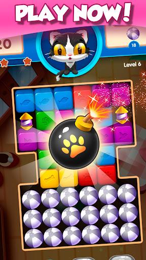 Kitten Cube Blast - عکس برنامه موبایلی اندروید