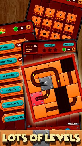 Unroll Ball Wood Puzzle 2024 - Image screenshot of android app