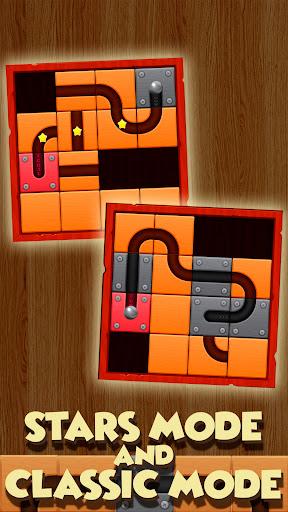 Unroll Ball Wood Puzzle 2024 - Image screenshot of android app