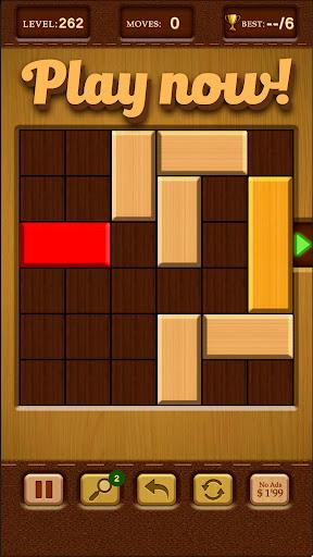 Unblock Red Wood Puzzle 2024 - Image screenshot of android app