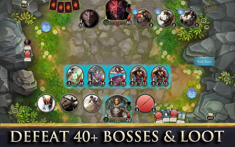 Spellsword Cards: Demontide - Gameplay image of android game