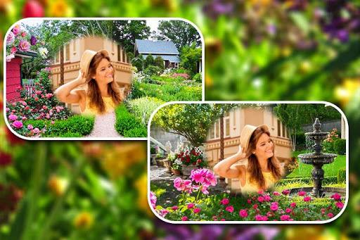 Garden Photo Frames - عکس برنامه موبایلی اندروید