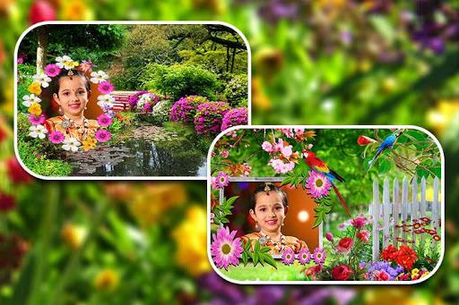 Garden Photo Frames - عکس برنامه موبایلی اندروید