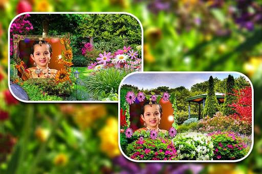 Garden Photo Frames - عکس برنامه موبایلی اندروید