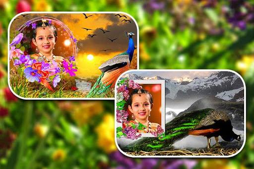 Peacock Photo Frames - عکس برنامه موبایلی اندروید