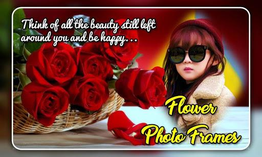 Flower Photo Frames - Image screenshot of android app