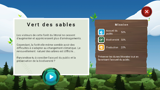 Espéride et la forêt de demain - Image screenshot of android app
