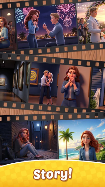 Merge Beach : Gossip & Mystery - عکس بازی موبایلی اندروید