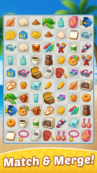 Merge Beach : Gossip & Mystery - عکس بازی موبایلی اندروید
