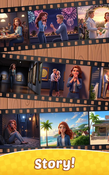Merge Beach : Gossip & Mystery - عکس بازی موبایلی اندروید