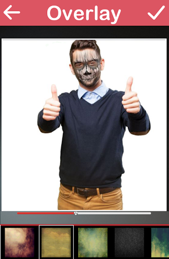 face joker mask app - Image screenshot of android app