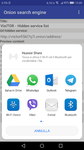 Onion Search Engine Widget - عکس برنامه موبایلی اندروید
