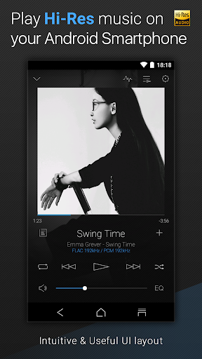 Onkyo HF Player - Image screenshot of android app