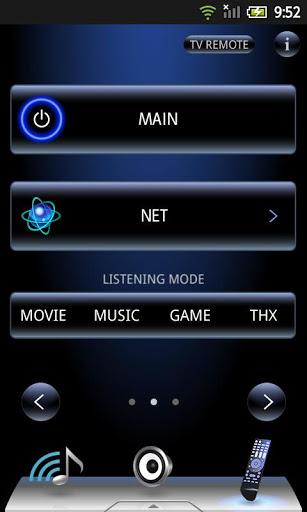 Onkyo Remote for Android 2.3 - عکس برنامه موبایلی اندروید