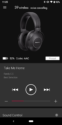 Pioneer Headphone App - عکس برنامه موبایلی اندروید