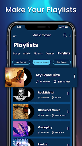 S۱۰ Music Player - Music Player for S۱۰ Galaxy - عکس برنامه موبایلی اندروید