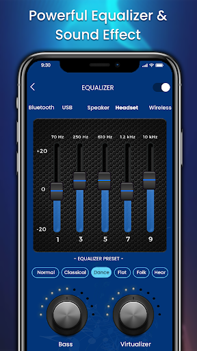 S۱۰ Music Player - Music Player for S۱۰ Galaxy - عکس برنامه موبایلی اندروید