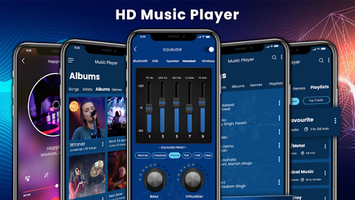 S10 Music Player - Music Player for S10 Galaxy - عکس برنامه موبایلی اندروید
