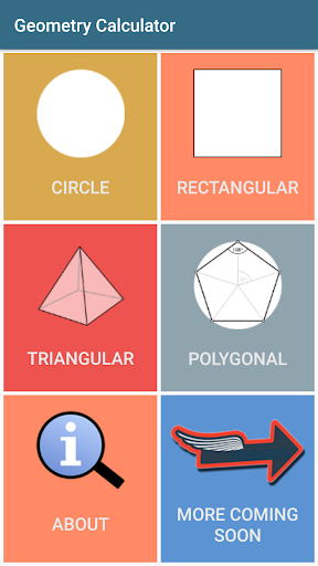 Geometry Calculator - Geometry Solver - عکس برنامه موبایلی اندروید