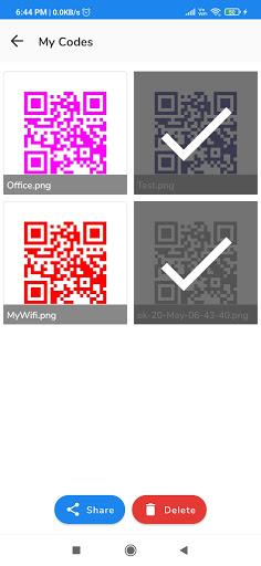 WiFi QR Code Scanner,Generator - عکس برنامه موبایلی اندروید