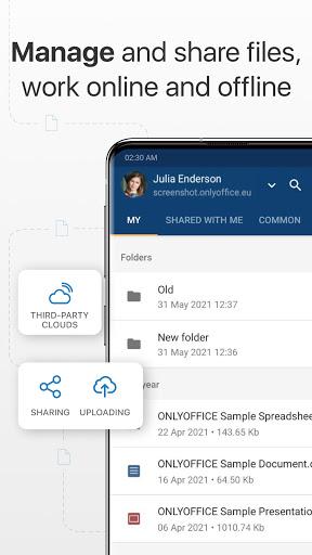 ONLYOFFICE Documents - عکس برنامه موبایلی اندروید