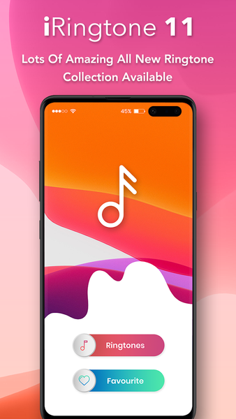 iRingtone 11 - Image screenshot of android app