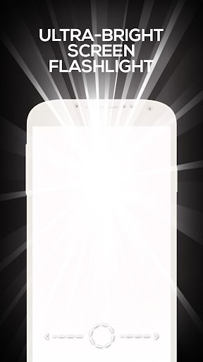 Bright Screen + LED Flashlight - Image screenshot of android app