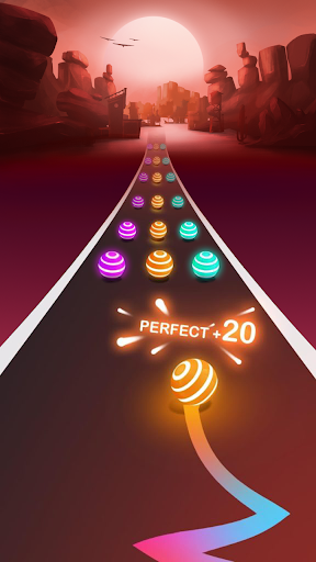 BTS ROAD : ARMY Ball Dance Tiles Game 3D - Gameplay image of android game