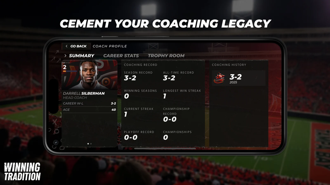 Football Coach: Tradition - عکس بازی موبایلی اندروید