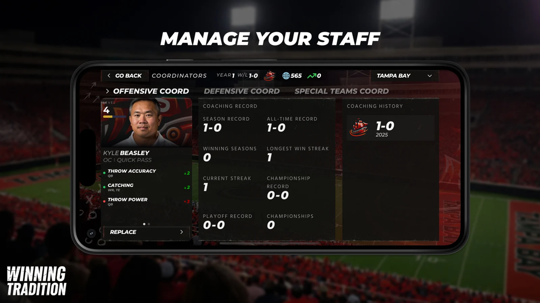 Football Coach: Tradition - عکس بازی موبایلی اندروید