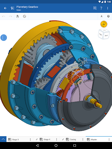 Onshape 3D CAD - Image screenshot of android app
