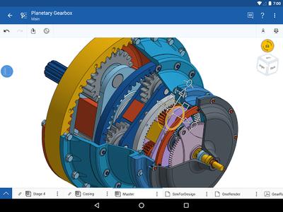 Onshape 3D CAD - عکس برنامه موبایلی اندروید