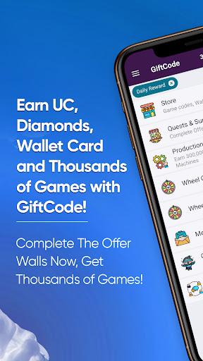 GiftCode - Earn Game Codes - عکس برنامه موبایلی اندروید