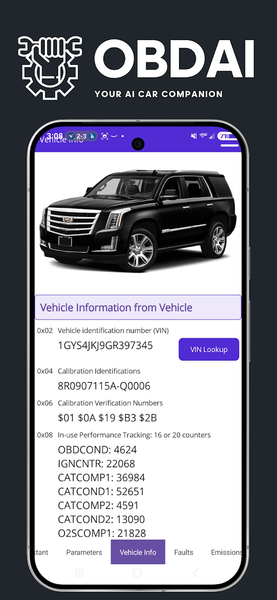 OBDAI: OBD۲ AI Car Scanner - عکس برنامه موبایلی اندروید