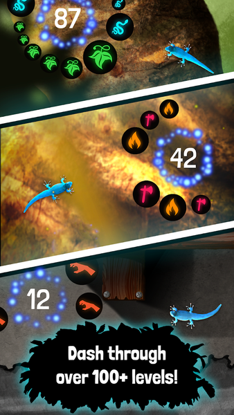 Electric Blue: Gecko dash! - عکس بازی موبایلی اندروید
