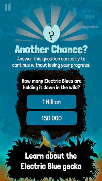Electric Blue: Gecko dash! - عکس بازی موبایلی اندروید
